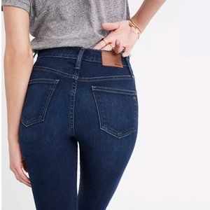 Madewell 10" HIGH RISE DARK WASH Jeans - EXCELLENT CONDITION - SIZE 27